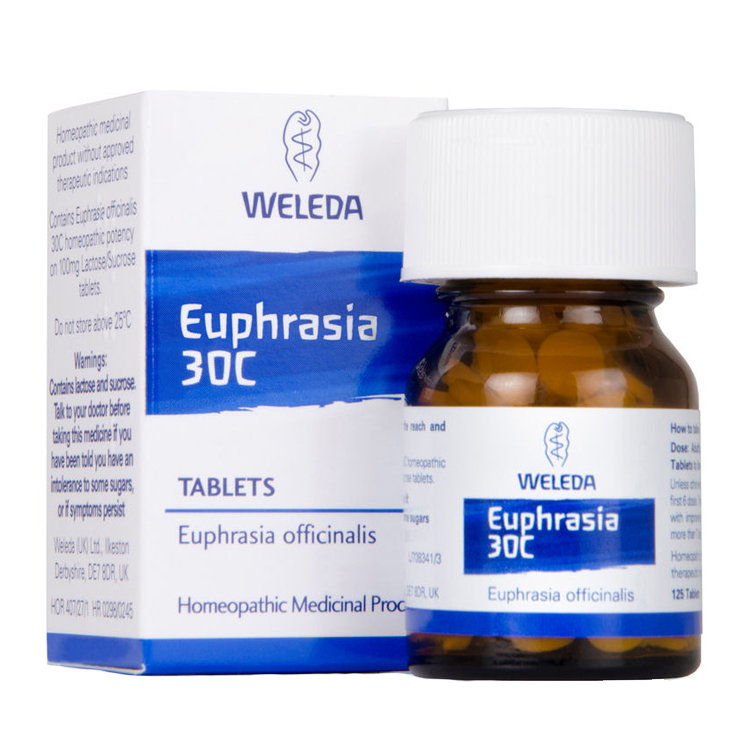 Weleda Euphrasia 30C 125 tabs